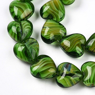 Millefiori Glass Beads Strands GLAA-T023-34H-1