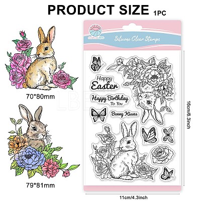 Custom PVC Plastic Clear Stamps DIY-WH0448-0810-1