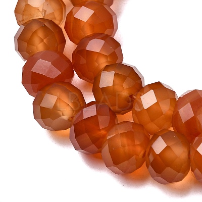 Natural Carnelian(Dyed & Heated) Beads Strands G-Q194-A01-01-1