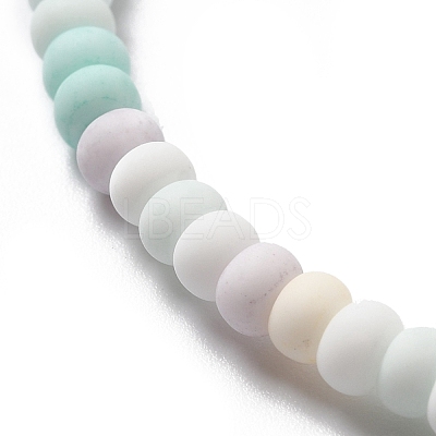 Handmade Frosted Porcelain Beads PORC-E017-01E-1