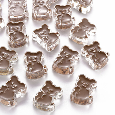 Transparent Acrylic Beads MACR-S374-07A-01-1