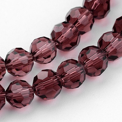 Transparent Glass Bead Strands X-GLAA-G013-8mm-59-1