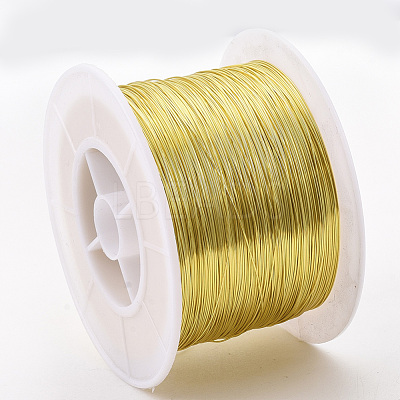 Round Copper Jewelry Wire CWIR-S003-0.4mm-02G-1