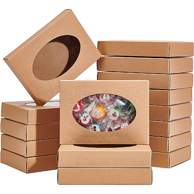 Foldable Creative Kraft Paper Box LS-CON-WH0085-29A-1