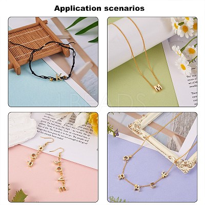 10Pcs Brass Charms KK-SZ0005-35C-1