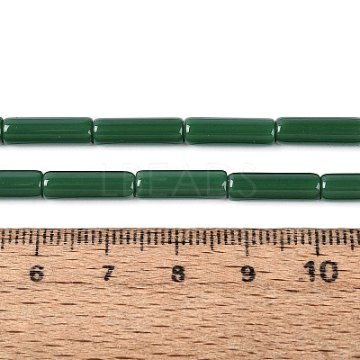 Opaque Solid Color Glass Beads Strands GLAA-N070-01A-C04-1