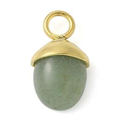 Natural Green Aventurine Pendants STAS-L277-07G-07-1