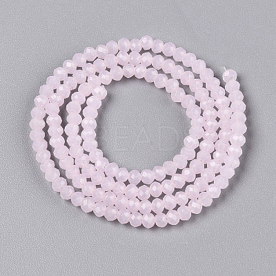 Glass Beads Strands EGLA-A044-J1mm-D02-1