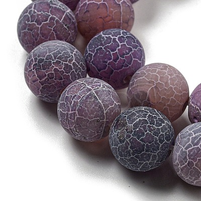 Natural Weathered Agate Beads Strands G-P538-A01-05-1