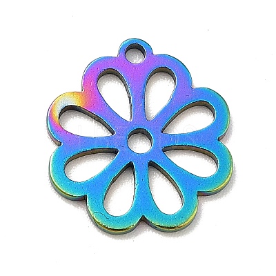 Ion Plating(IP) 201 Stainless Steel Pendants STAS-E176-23M-1