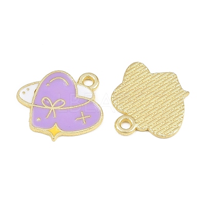 Alloy Enamel Pendants AL-CBA0485-02A-G03-1