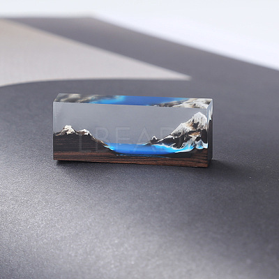 Unfinished Sandalwood Mountain DIY-E032-01D-1