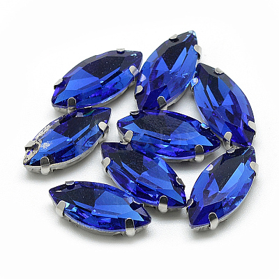 Sew on Rhinestone RGLA-T034-7x15mm-11-1