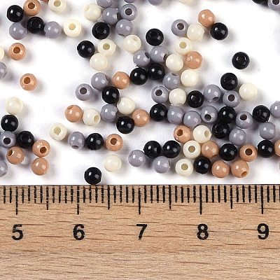 Opaque Acrylic Beads OACR-H118-07A-02-1