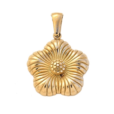 304 Stainless Steel Pendants STAS-Q349-01B-G-1