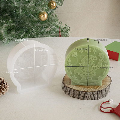 Christmas Theme Silicone Molds DIY-K073-20E-1
