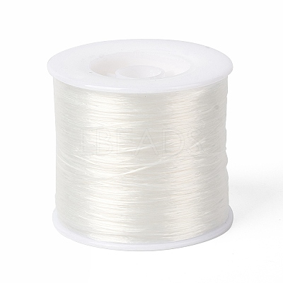 FLAT ELASTIC CRYSTAL STRING, ELASTIC BEADING THREAD, FOR STRETCH