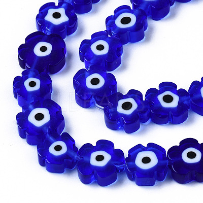Handmade Lampwork Beads Strands LAMP-N023-002A-02-1