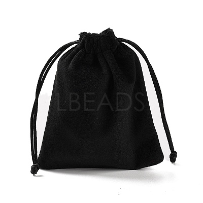 Velvet Jewelry Drawstring Storage Pouches ABAG-P013-02B-01-1