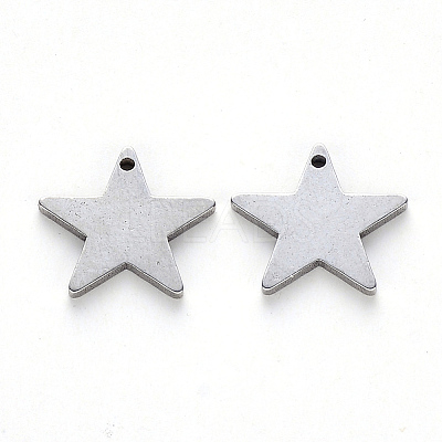 Tarnish Resistant 304 Stainless Steel Charms STAS-N092-67-1