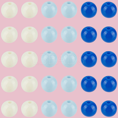 Opaque Acrylic Beads SACR-PA0001-04A-04-1