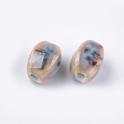 Handmade Porcelain Beads PORC-S498-07F-1