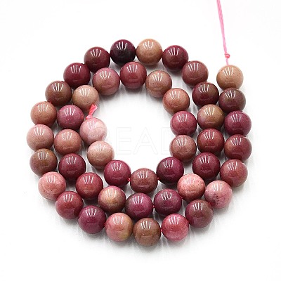 Natural Quartz Beads Strands G-N355-8mm-09-1