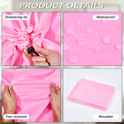 Oxford Cloth Drawstring Storage Bags AJEW-WH20816-044B-02-1