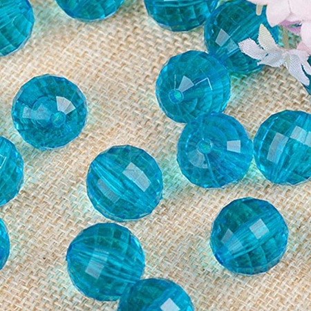 Transparent Acrylic Beads TACR-NH0001-E-09-1