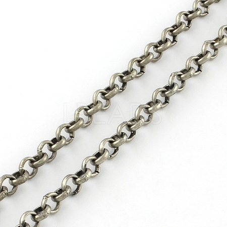 Iron Rolo Chains X-CH-J001-BL5.8-AS-1