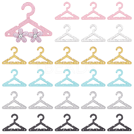   30Pcs 6 Colors Acrylic Earring Display Accessories EDIS-PH0001-74-1