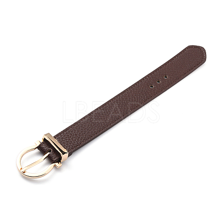 PU Leather Watch Bands LS-BJEW-I299-03D-KCG-1