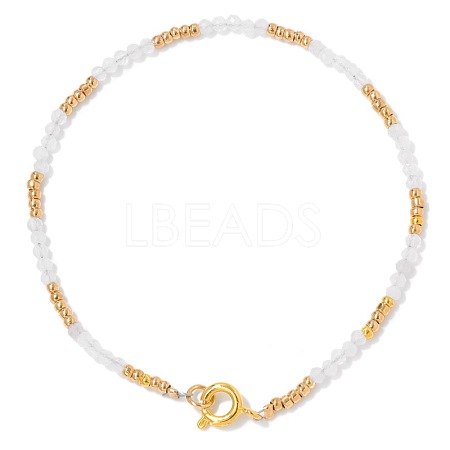 Natural Rose Quartz Beaded Bracelets PW-WG6221C-01-1