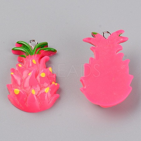 Resin Pendants RESI-TAC0009-20-1