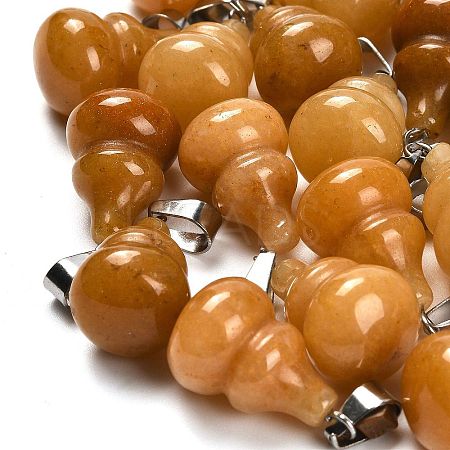 Natural Topaz Jade Pendants G-B127-03P-10-1