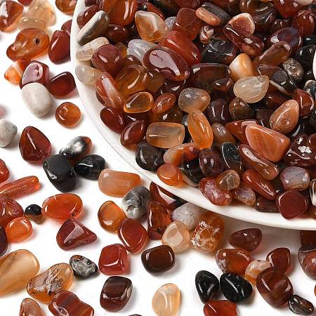 Dyed & Heated Natural Agate Beads G-J402-04B-02-1