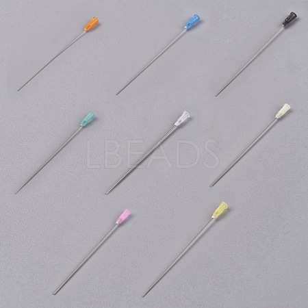 Plastic Fluid Precision Blunt Needle Dispense Tips TOOL-WH0080-44-M-1