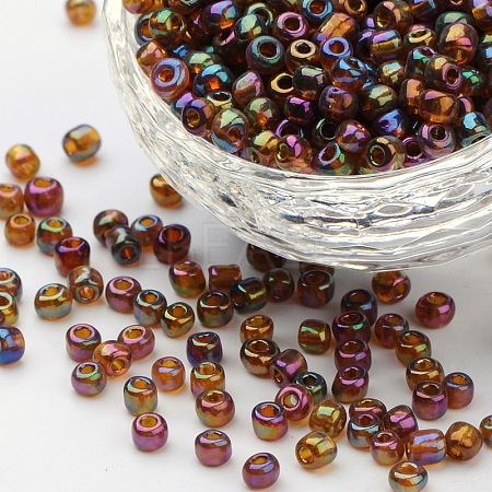6/0 Round Glass Seed Beads SEED-US0003-4mm-162C-1
