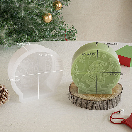 Christmas Theme Silicone Molds DIY-K073-20E-1