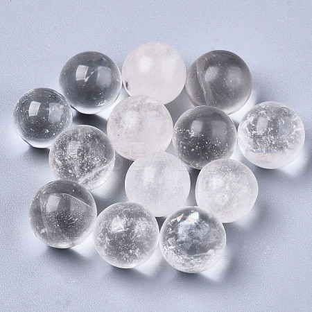 Natural Quartz Crystal Beads G-R483-14-8mm-1
