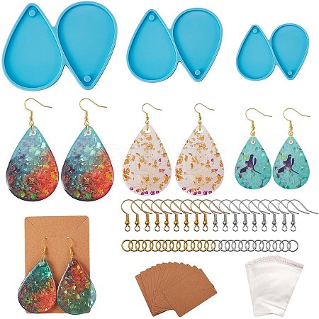 DIY Earring Making Kits DIY-SZ0007-51-1