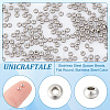 Unicraftale 200Pcs 202 Stainless Steel Spacer Beads STAS-UN0056-40-4