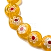 Handmade Millefiori Lampwork Beads Strands LAMP-G164-04D-3