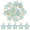 Alloy Enamel Pendants ENAM-YW0003-01E-1