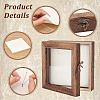 Wood Jewelry Presentation Boxes with White EVA Foam Mat Inside ODIS-WH0061-06B-3