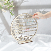 6-Tier Tabletop Wooden Earring Organizer Display Stands EDIS-SP0001-05-3