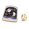 Alloy Enamel Brooches JEWB-O004-19-2