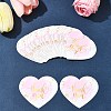 Coated Paper Thank You Greeting Card DIY-FS0007-76C-2