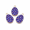 Alloy Enamel Pendants X-ENAM-S115-152-1