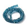 Electroplate Glass Beads Strands EGLA-R048-3mm-17-4